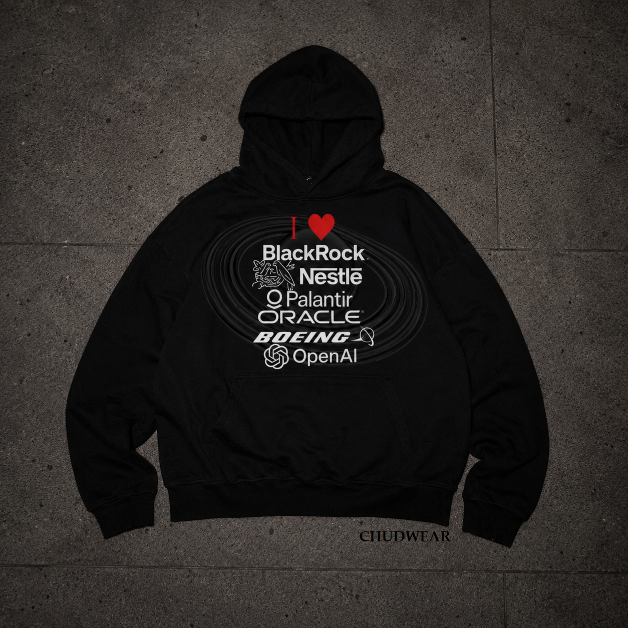'KEVLAR' OVERSIZED HOODIE
